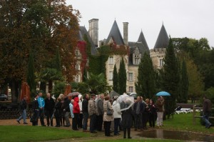 Visite du chateau-hôtel golf des 7 tours sur la commune de Courclles de Touraine