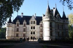 Chateau d'Azay le Rideau visité le lundi