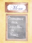 Menus du restaurant adapté pour l'occasion