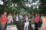 Apéritif au pied du belvédère des Caillettes (forêt d'Orléans)